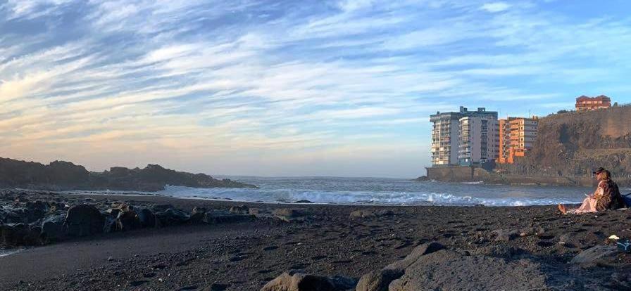 Modern Studio On The Beach กาโกรอนเต ภายนอก รูปภาพ