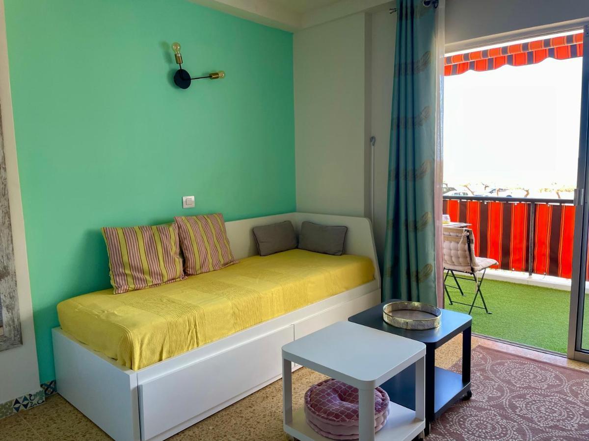 Modern Studio On The Beach กาโกรอนเต ภายนอก รูปภาพ